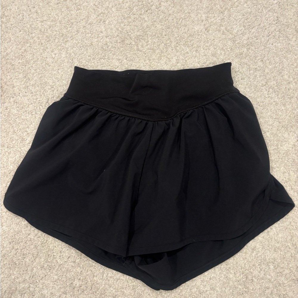 Aerie Black Athletic Shorts